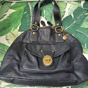 VINTAGE Coach 65th Anniversary Legacy Luci Vachetta Leather Dome Large 11649